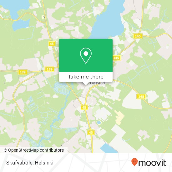 Skafvaböle map