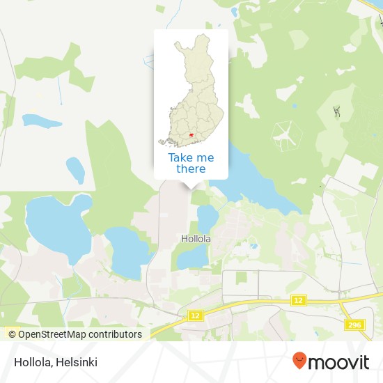 Hollola map