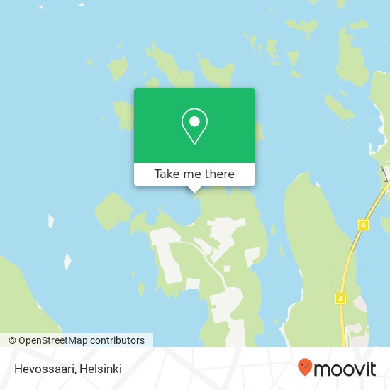 Hevossaari map