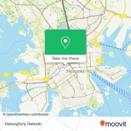 Helsingfors map