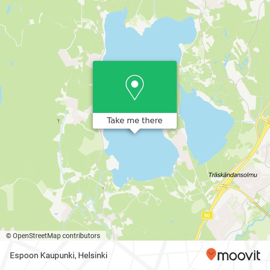 Espoon Kaupunki map
