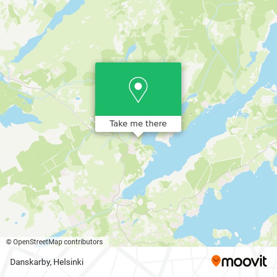 Danskarby map