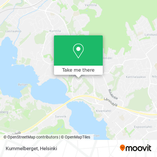 Kummelberget map