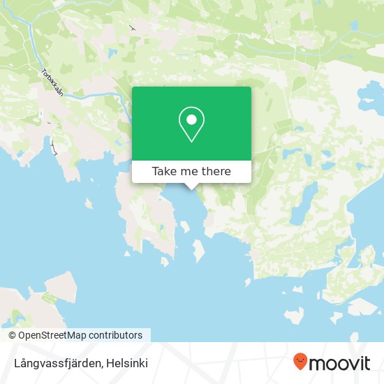 Långvassfjärden map