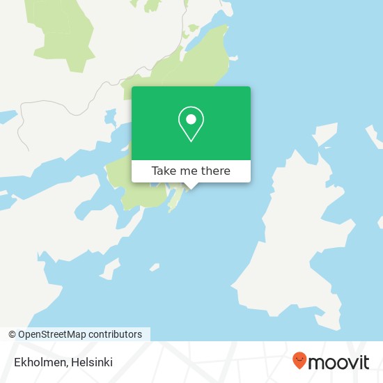 Ekholmen map