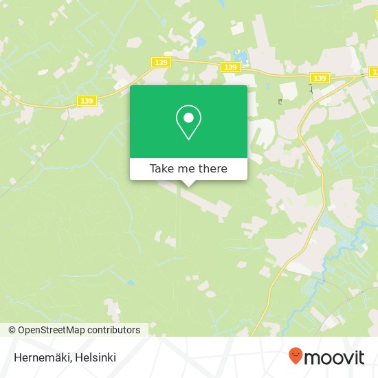 Hernemäki map