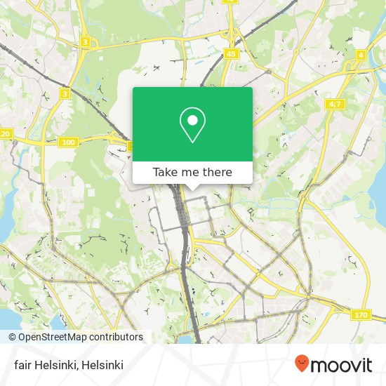 fair Helsinki map