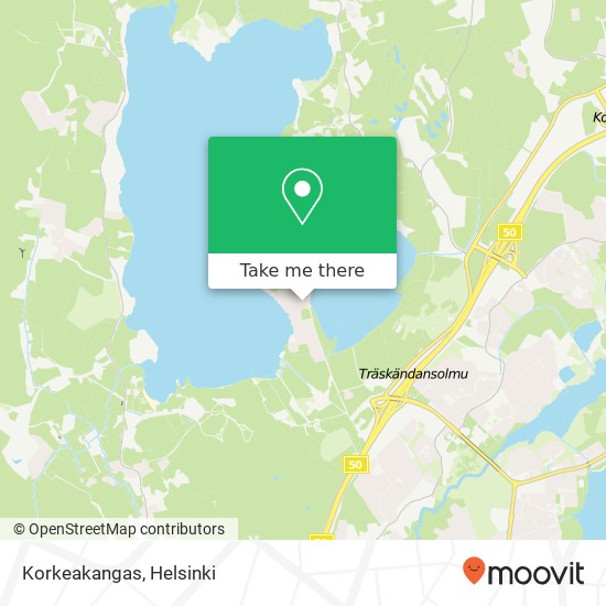 Korkeakangas map