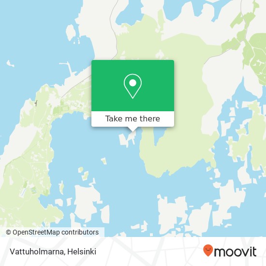 Vattuholmarna map