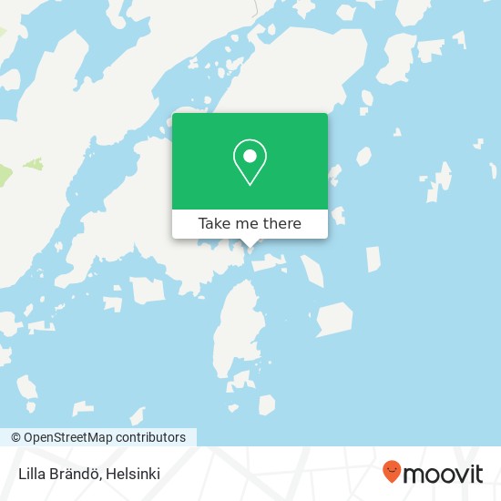 Lilla Brändö map