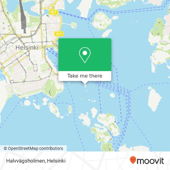 Halvvägsholmen map