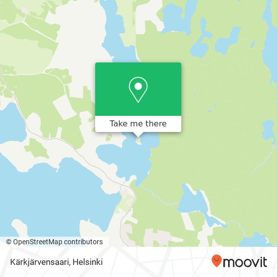 Kärkjärvensaari map