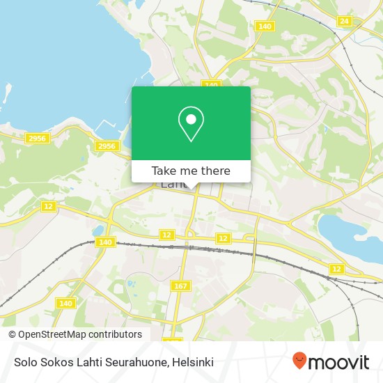 Solo Sokos Lahti Seurahuone map