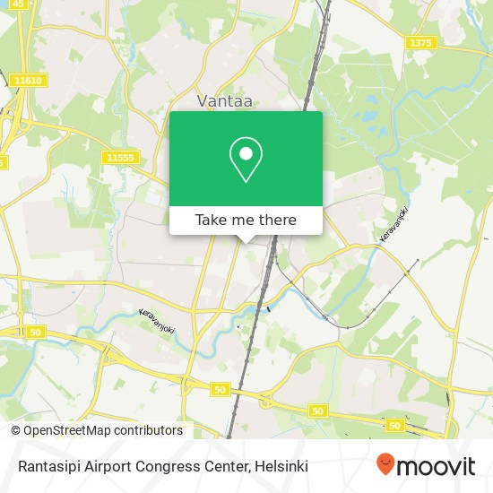 Rantasipi Airport Congress Center map