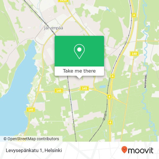 Levysepänkatu 1 map