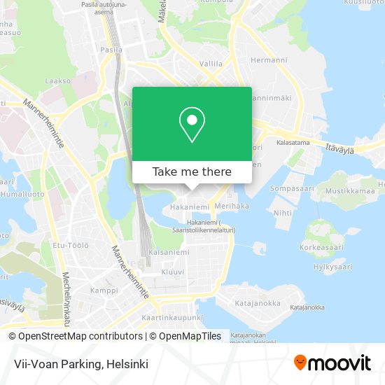 Vii-Voan Parking map