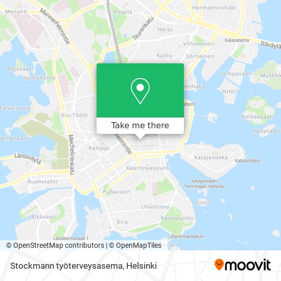 Stockmann työterveysasema map