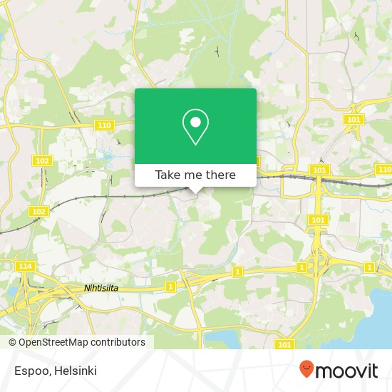 Espoo map