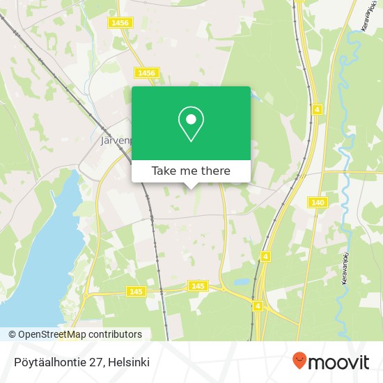 Pöytäalhontie 27 map