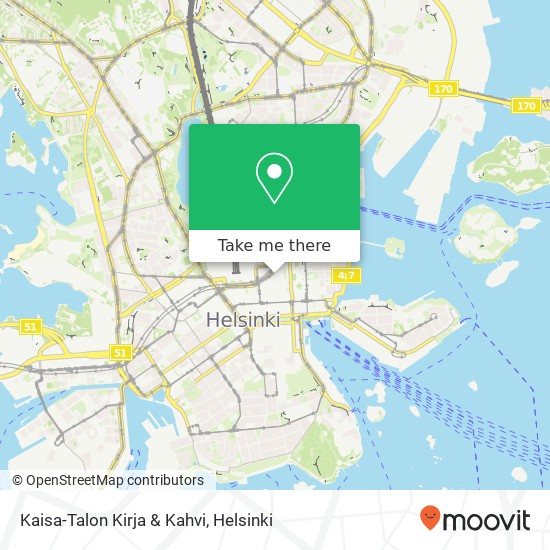 Kaisa-Talon Kirja & Kahvi map