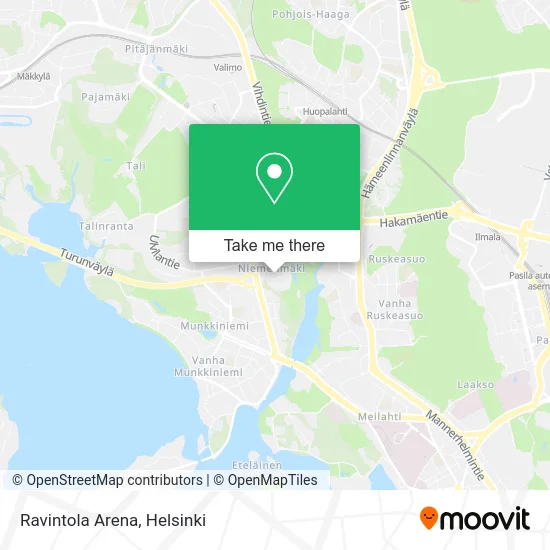 Restaurant Arena map