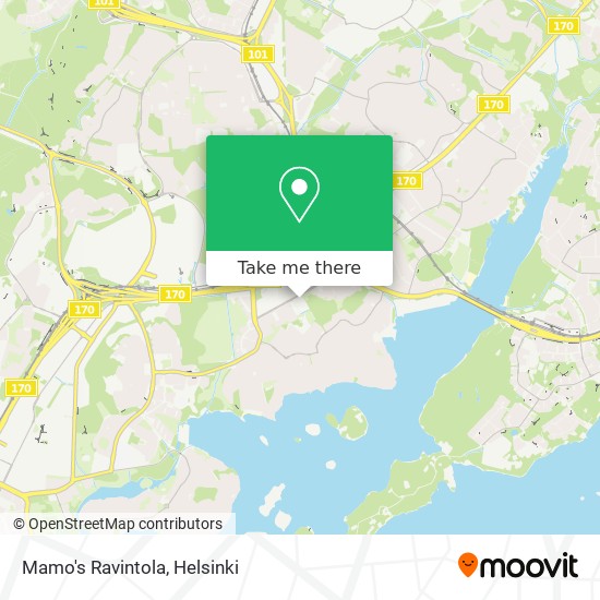 Mamo's Ravintola map