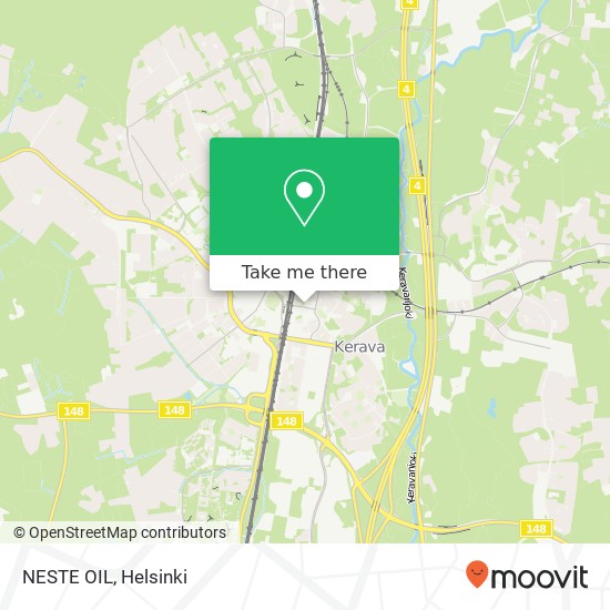 NESTE OIL, Asemansilta 12 FI-04250 Kerava map