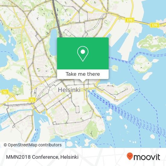 MMN2018 Conference map