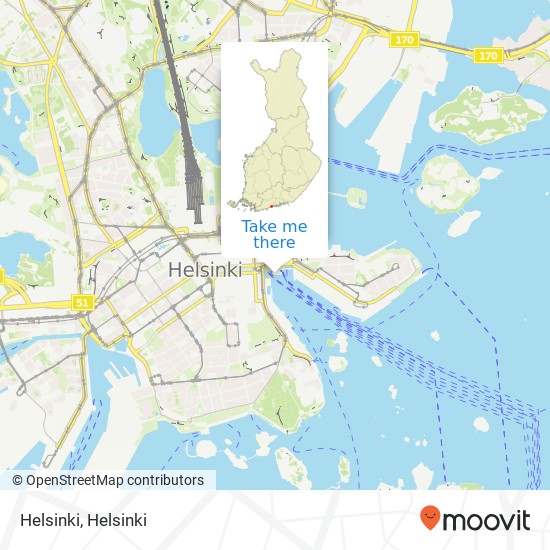 Helsinki map