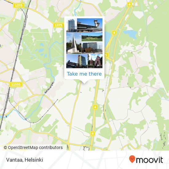 Vantaa map