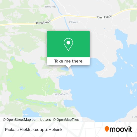 Pickala Hiekkakuoppa map