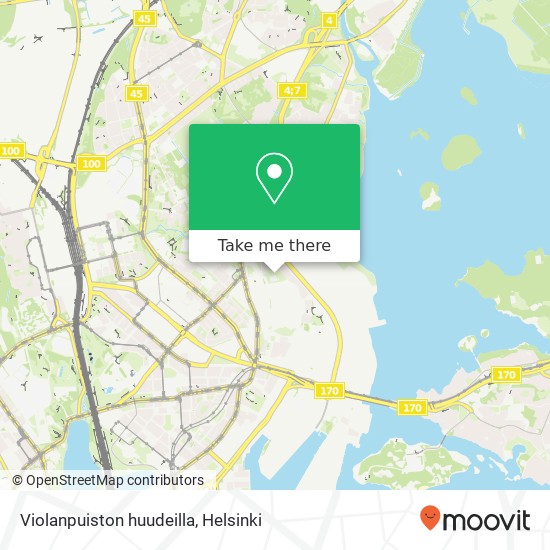 Violanpuiston huudeilla map