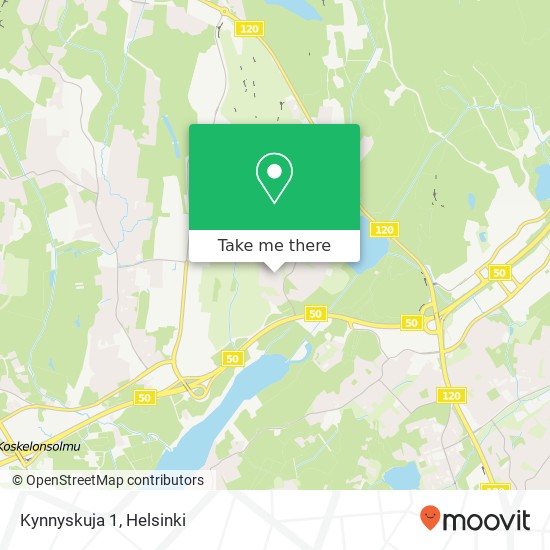 Kynnyskuja 1 map