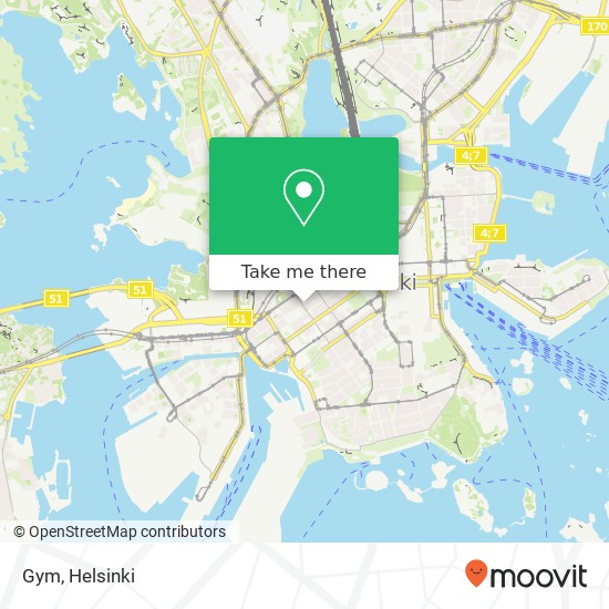 Gym map