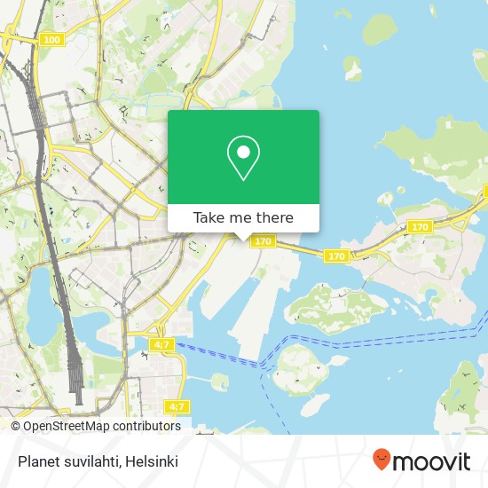 Planet suvilahti map