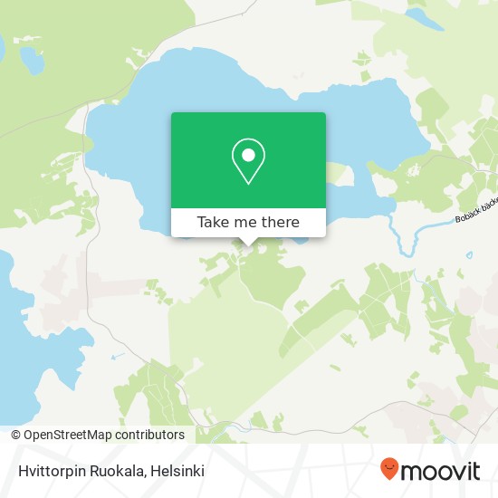 Hvittorpin Ruokala map