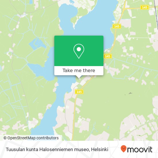Tuusulan kunta Halosenniemen museo map