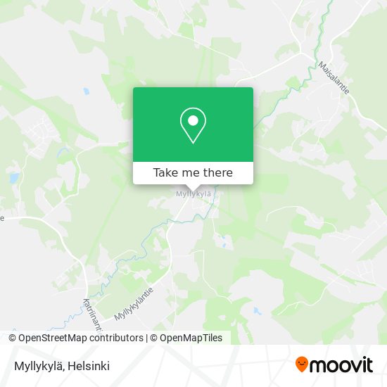 Myllykylä map