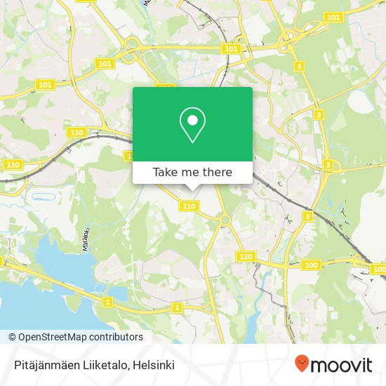 Pitäjänmäen Liiketalo map