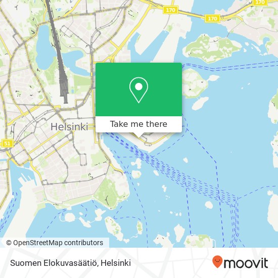 Suomen Elokuvasäätiö map