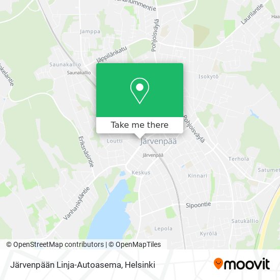 Järvenpään Linja-Autoasema map