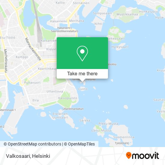 Valkosaari map