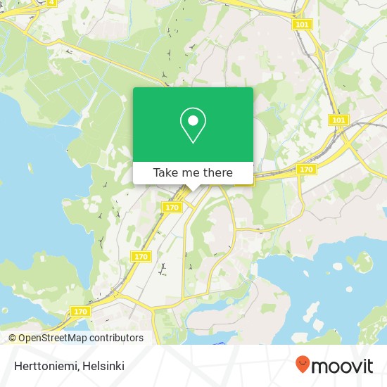 Herttoniemi map