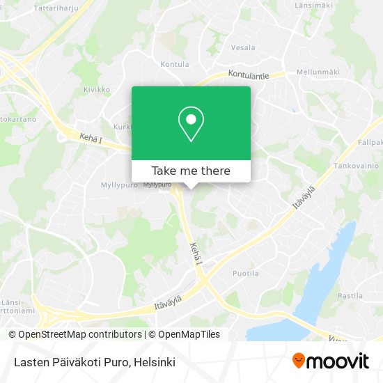 Lasten Päiväkoti Puro map