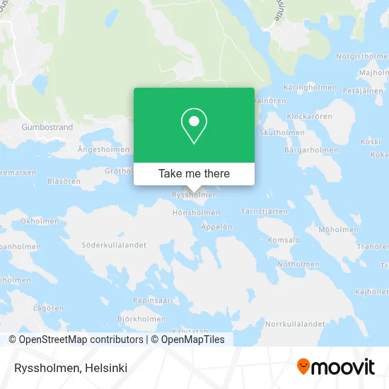 Ryssholmen map