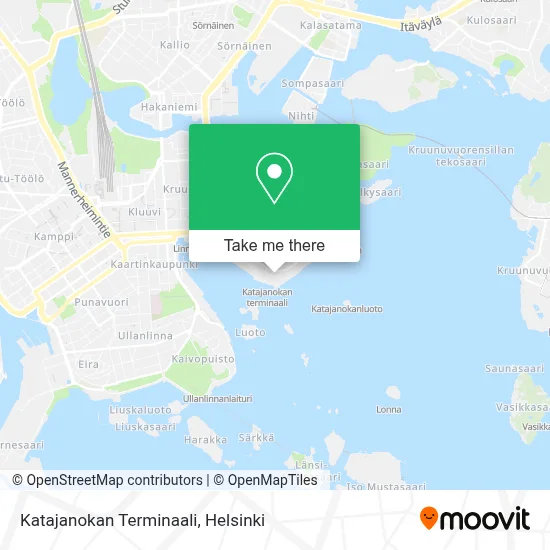 Katajanokan Terminaali map