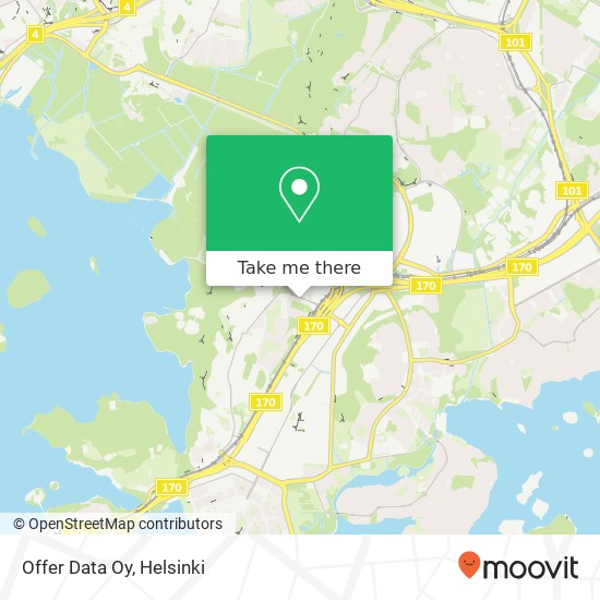 Offer Data Oy map