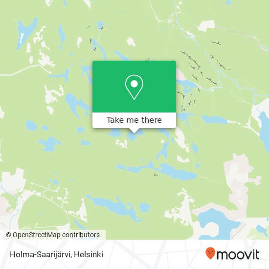 Holma-Saarijärvi map