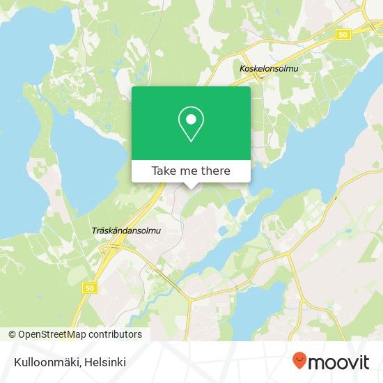 Kulloonmäki map