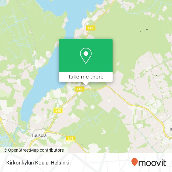 Kirkonkylän Koulu map